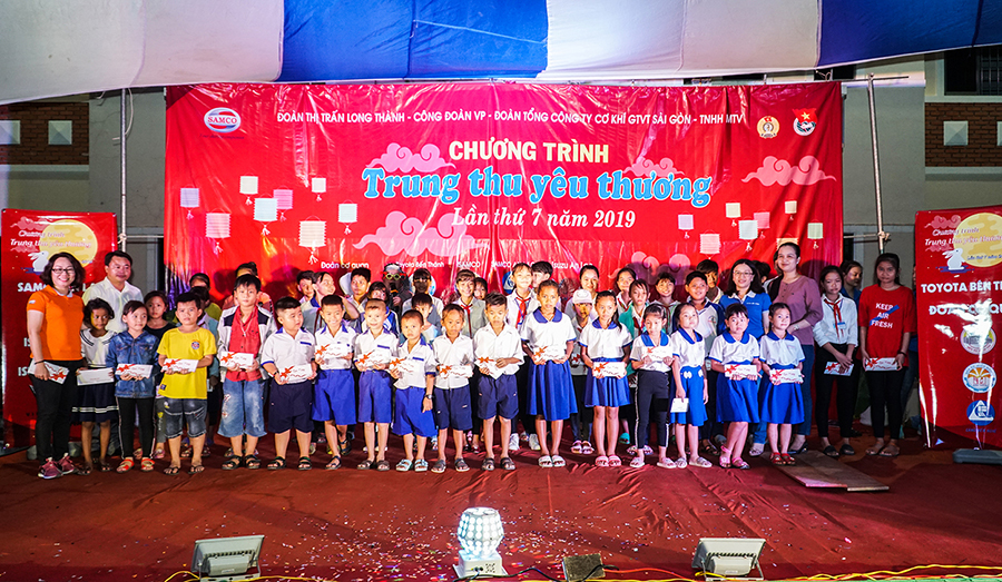 ĐOÀN THANH NIÊN TCTY SAMCO TỔ CHỨC CHƯƠNG TRÌNH “TRUNG THU YÊU THƯƠNG” LẦN THỨ 7 NĂM 2019